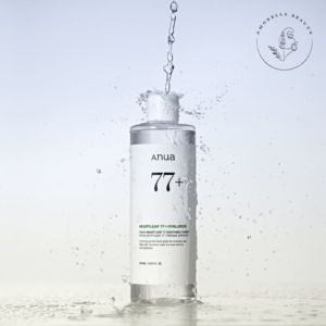 تونر آبرسان و تسکین دهنده آنوا مدل Heartleaf 77% مناسب تمام انواع پوست حجم 250 میل