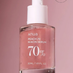 سرم روشن کننده هلو 70% و نیاسینامید آنوا مناسب تمام انواع پوست بویژه پوست‌‎های خشک حجم 30 میل