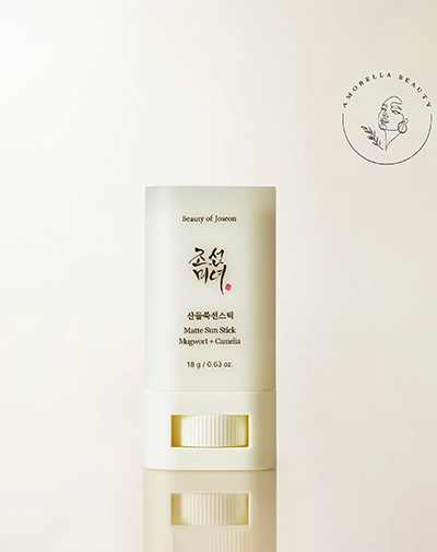 ضدآفتاب استیکی بیوتی آف جوسان حاوی عصاره ماگورت و کاملیا با SPF بالای 50 بدون رنگ مناسب تمام انواع پوست بویژه چرب و مختلط حجم 18 گرم