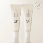 ضدآفتاب کرمی بیوتی آف جوسان حاوی عصاره برنج و پروبیوتیک با SPF بالای 50 بدون رنگ مناسب تمام انواع پوست حجم 50 میل