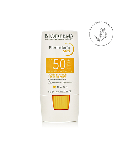 ضدآفتاب استیکی بایودرما با SPF بالای 50 بدون رنگ مناسب تمام انواع پوست حجم 8 گرم