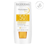 ضدآفتاب استیکی بایودرما با SPF بالای 50 بدون رنگ مناسب تمام انواع پوست حجم 8 گرم