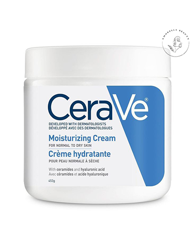 کرم مرطوب کننده صورت و بدن کاسه ای سراوی مناسب پوست های خشک تا خیلی خشک حجم 453 گرم