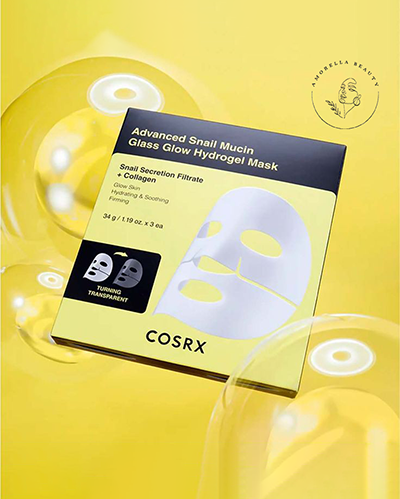 ماسک صورت ورقه ای موسین حلزون کوزارکس 10 عددی