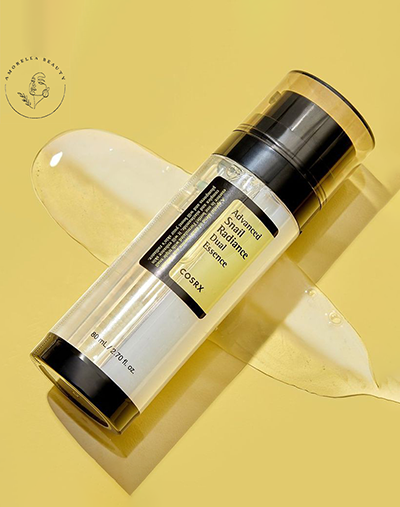 اسنس دوگانه روشن کننده و افزایش دهنده خاصیت ارتجاعی موسین حلزون کوزارکس مدل Dual مناسب تمام انواع پوست حجم 80 میل