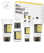 کیت ترمیم کننده پوست موسین حلزون 4 مرحله ای کوزارکس