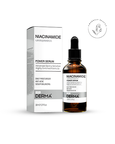 سرم ضدجوش و روشن کننده نیاسینامید101درما حجم 30 میل