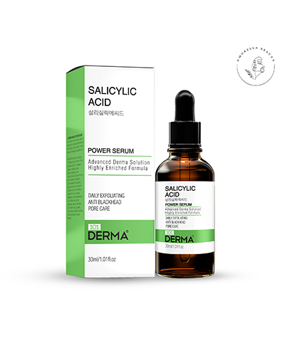 سرم لای‎ه بردار و ضدجوش سالیسیلیک اسید 101درما حجم 30 میل