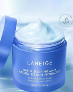 ماسک خواب آبرسان و درخشان کننده لانیژ مدل Brighten & Hydrate مناسب تمام انواع پوست حجم 70 میل