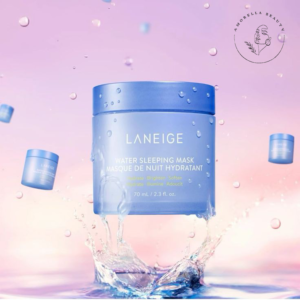 ماسک خواب آبرسان و درخشان کننده لانیژ مدل Brighten & Hydrate مناسب تمام انواع پوست حجم 70 میل