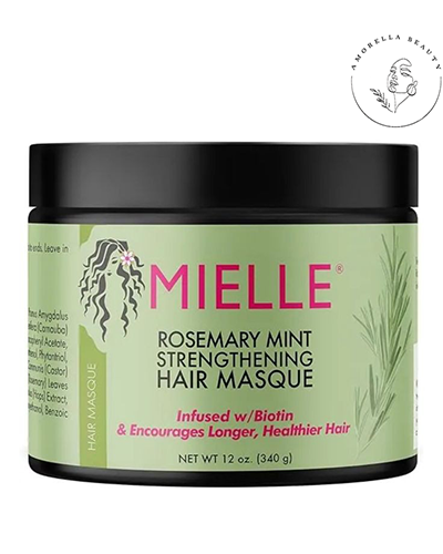ماسک تقویت کننده موی رزماری و نعناع میل حجم 340 گرم