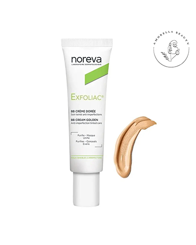 بی بی کرم اکتی پور نوروا مدل Anti-imperfections رنگ گلدن حجم 30 میل