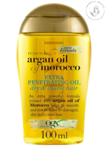 روغن آرگان او جی ایکس مناسب موهای خشک و زبر حجم 100 میل