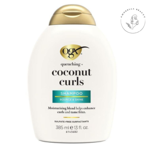 شامپو آبرسان و نرم کننده نارگیل Coconut Curls او جی ایکس مناسب موهای فر حجم 385 میل