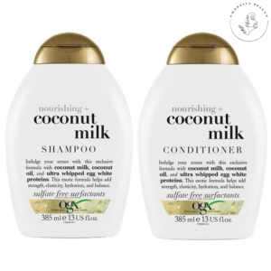 شامپو تغذیه رسان شیر نارگیل Coconut Milk او جی ایکس حجم 385 میل