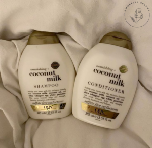 شامپو تغذیه رسان شیر نارگیل Coconut Milk او جی ایکس حجم 385 میل