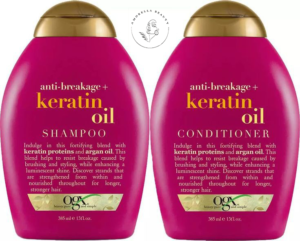 شامپو تقویت کننده و افزایش رشد روغن کراتین Keratin Oil او جی ایکس حجم 385 میل