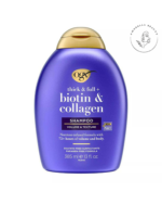 شامپو پرپشت و ضخیم کننده بیوتین و کلاژن Biotin & Collagen او جی ایکس حجم 385 میل