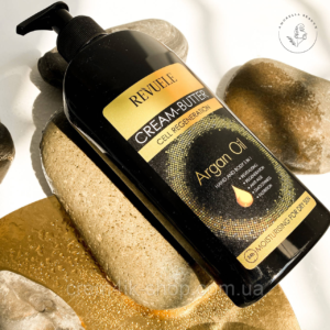 کرم دست و بدن رووئل حاوی روغن آرگان مناسب تمام انواع پوست حجم 400 میل