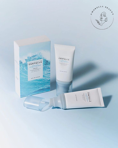 ضدآفتاب کرمی آبرسان سنتلا اسکین 1004 با SPF بالای 50 بدون رنگ مناسب تمام انواع پوست حجم 50 میل