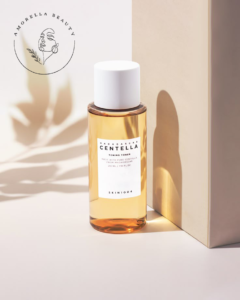 تونر آبرسان و ترمیم کننده سنتلا ماداگاسکار اسکین 1004 مناسب تمام انواع پوست حجم 210 میل