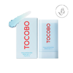 ضدآفتاب استیکی توکوبو حاوی عصاره پنبه با SPF بالای 50 بدون رنگ مناسب تمام انواع پوست بویژه پوست‎های چرب، مختلط و حساس حجم 19 گرم