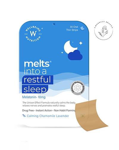 ورقه‌‎ی روزبانی برای داشتن خواب راحت Wellbeing Nutrition بسته 30 عددی