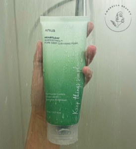 فوم شست و شوی پاک کننده عمقی منافذ هارت لیف آنوا مدل Quercetinol مناسب پوست های چرب و مختلط حجم 150 میل