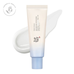 ضدآفتاب کرمی آکوا فرش بیوتی آف جوسان حاوی عصاره برنج و پروبیوتیک مدل Aqua Fresh با SPF بالای 50 بدون رنگ مناسب تمام انواع پوست حجم 50 میل