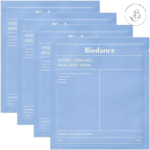 ماسک ورقه‌ای تقویت کننده و آبرسان بایودنس مدل Cera-nol (4 عددی)