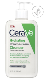 CeraVe Hydrating Cream to Foam Cleanser for Normal to Dry Skin 236ml