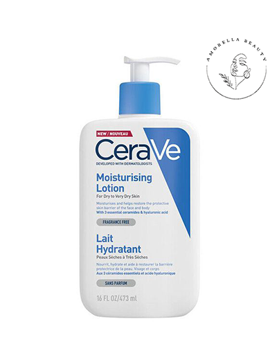 لوسیون مرطوب کننده صورت و بدن سراوی مناسب پوست های خشک تا خیلی خشک حجم 473 میل