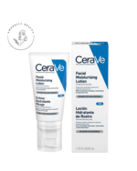 مرطوب کننده لوشن صورت سراوی مدل شبانه PM مناسب تمام انواع پوست حجم 52 میل