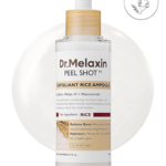 آمپول پیل شات برنج لایه بردار و روشن کننده دکتر ملاکسین حجم 80 میل