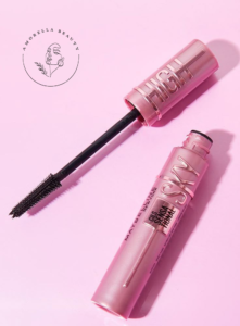 ریمل حجم دهنده و بلندکننده میبلین مدل اسکای های رنگ مشکی