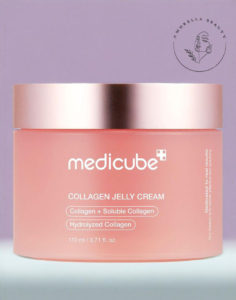 کرم کلاژن ژله‌‎ای مدی کیوب مناسب تمام انواع پوست حجم 50 میل