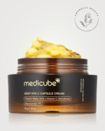 کرم کپسولی روشن کننده ویتامین سی مدی کیوب حجم 55 گرم