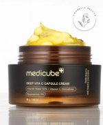 کرم کپسولی روشن کننده ویتامین سی مدی کیوب حجم 55 گرم