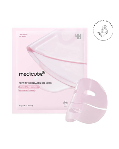 ماسک ورقه‌‎ای کلاژن ژلی مدل PDRN مدی کیوب