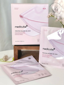 ماسک ورقه‌‎ای کلاژن ژلی مدل PDRN مدی کیوب