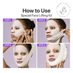 ماسک صورت جوانساز، ضدچروک و لیفت پوست نامبوزین شماره 9 مدل Bio Lifting تعداد 4تایی