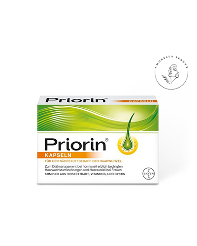 قرص ضدریزش مو ارثی و هورمونی پریورین اصل بایر آلمان 120 عددی (4 بسته 30تایی)