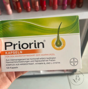 قرص ضدریزش مو ارثی و هورمونی پریورین اصل بایر آلمان 120 عددی (4 بسته 30تایی)