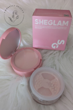 پودر فیکس دو طبقه شیگلم مناسب صورت و زیرچشم رنگ Bubblegum