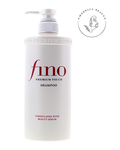 Shiseido Fino Premium Touch Shmapoo 550ml, شامپو ترمیم کننده و تقویت کننده شیسیدو فینو مدل Premium Touch حجم 550 میل