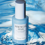 سرم آبرسان هیالورونیک اسید و سنتلا آبی اسکین 1004 مناسب پوست های خشک، حساس، نورمال و مختلط حجم 50 میل