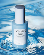 سرم آبرسان هیالورونیک اسید و سنتلا آبی اسکین 1004 مناسب پوست های خشک، حساس، نورمال و مختلط حجم 50 میل