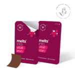 ورقه‌ی روزبانی آهن و فولیک اسید Wellbeing Nutrition بسته 30 عددی