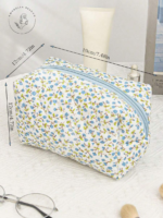 کیف آرایشی طرح گل‌ریز