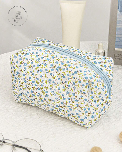 کیف آرایشی طرح گل‌ریز